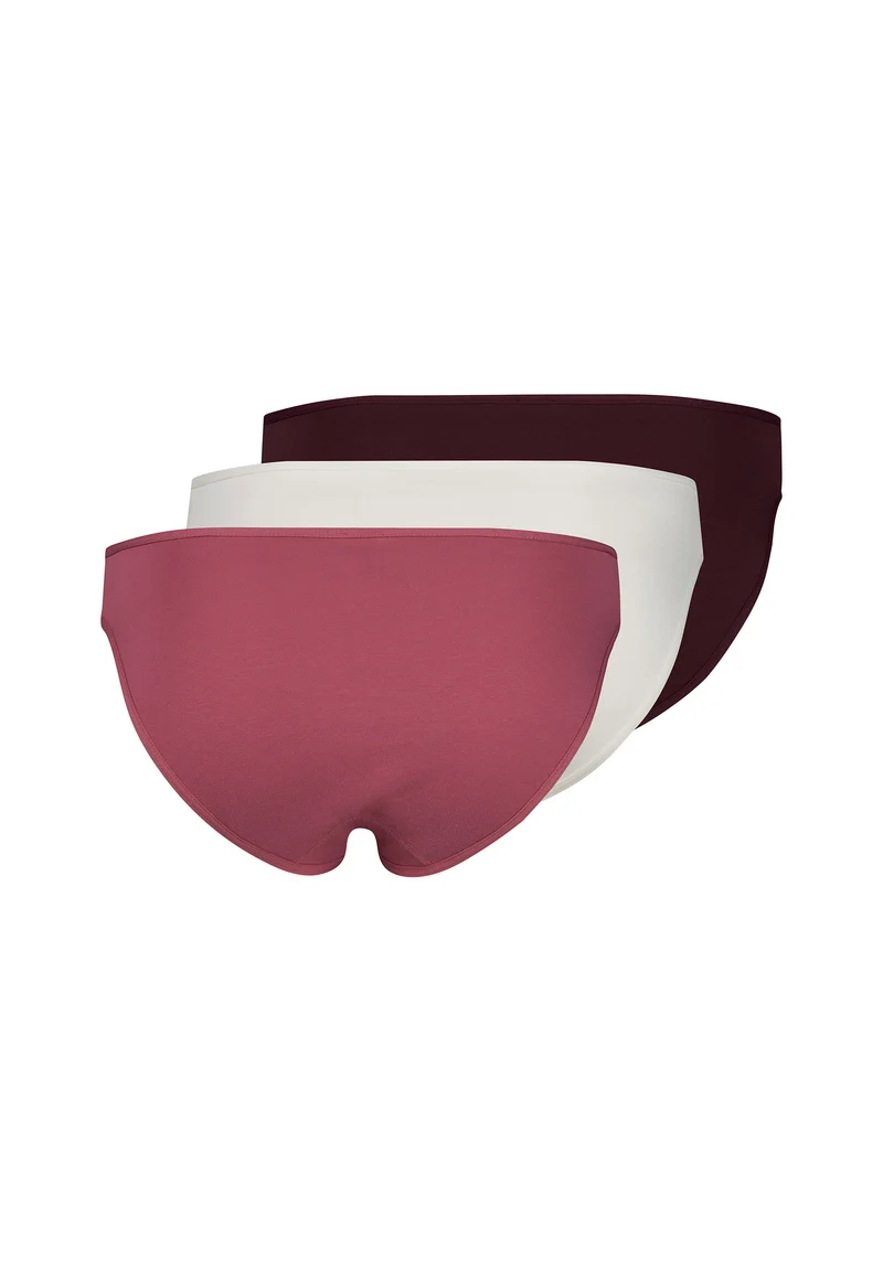 SKINY ADVANTAGE Cotton Stretch Bikini briefs 3 pack | rosewineivory selection 087176-08A142
