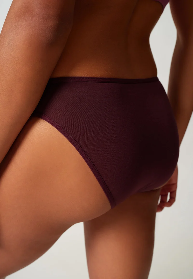 SKINY ADVANTAGE Cotton Stretch Bikini briefs 3 pack | rosewineivory selection 087176-08A142
