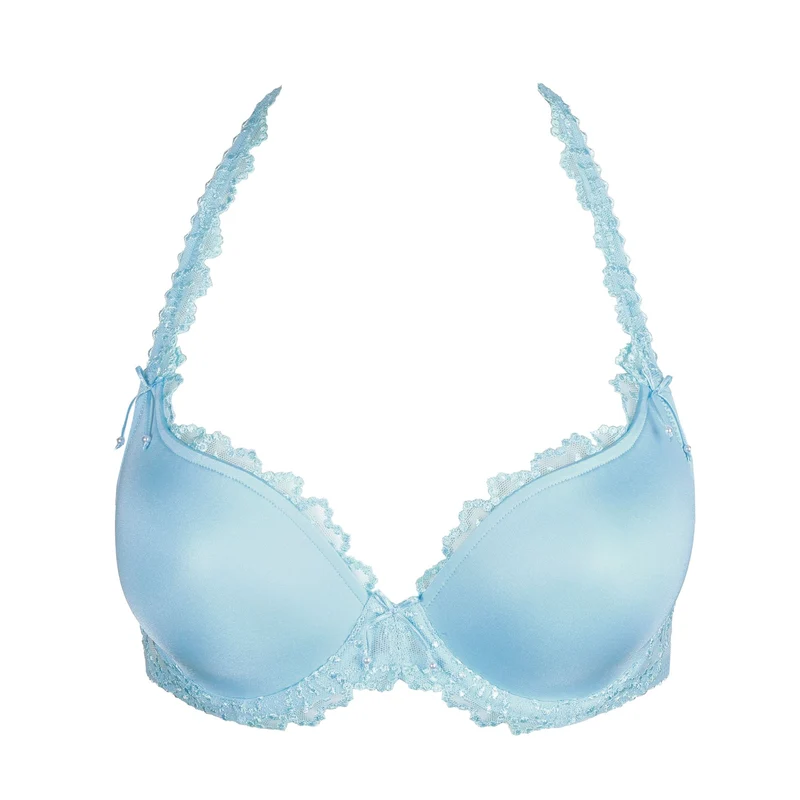 JANE Milky Blue Unterlegter BH Herzform