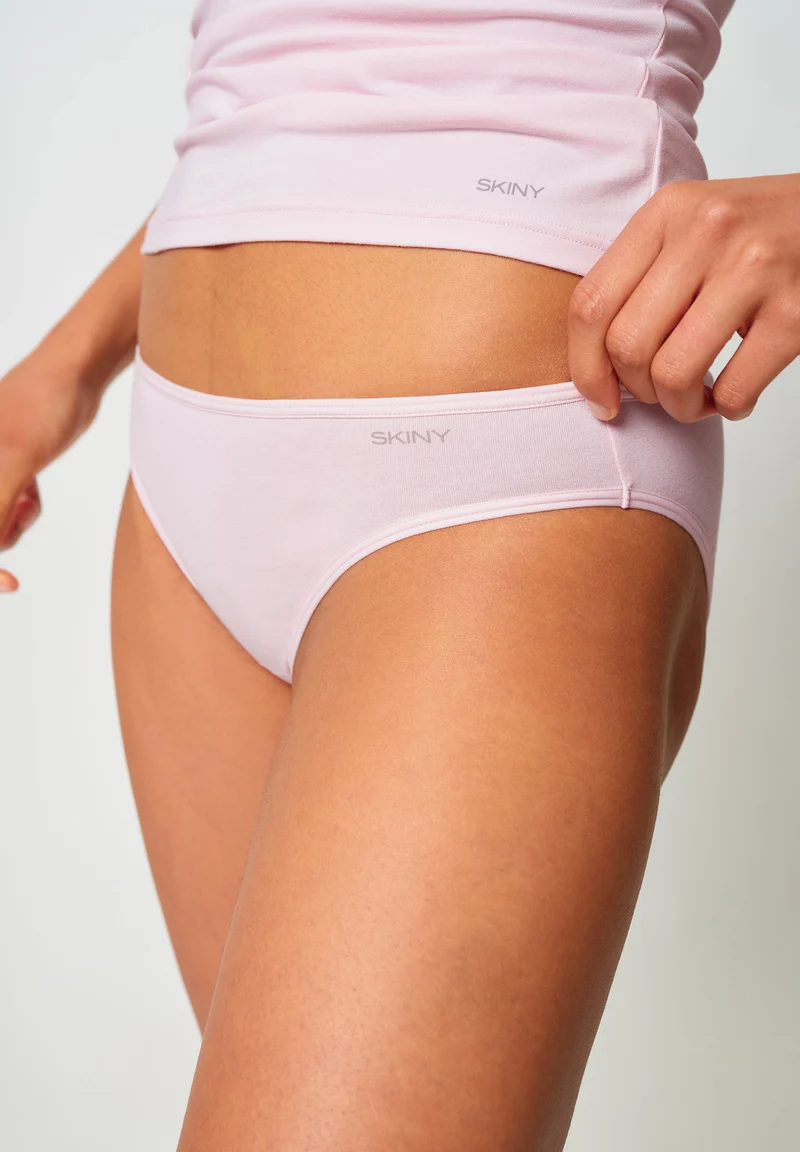 SKINY ADVANTAGE Cotton Stretch Bikini briefs 3 pack | whitelilacgoat selection 087176-08A051