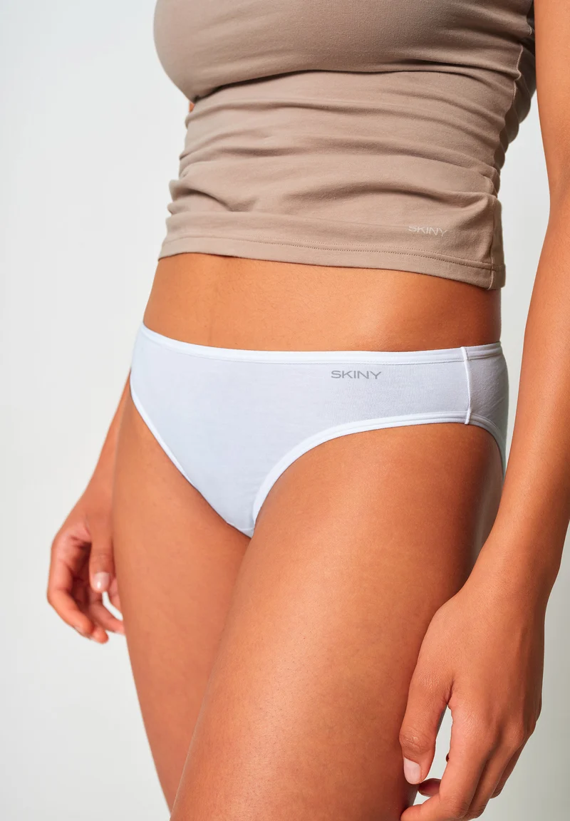 SKINY ADVANTAGE Cotton Stretch Bikini briefs 3 pack | whitelilacgoat selection 087176-08A051