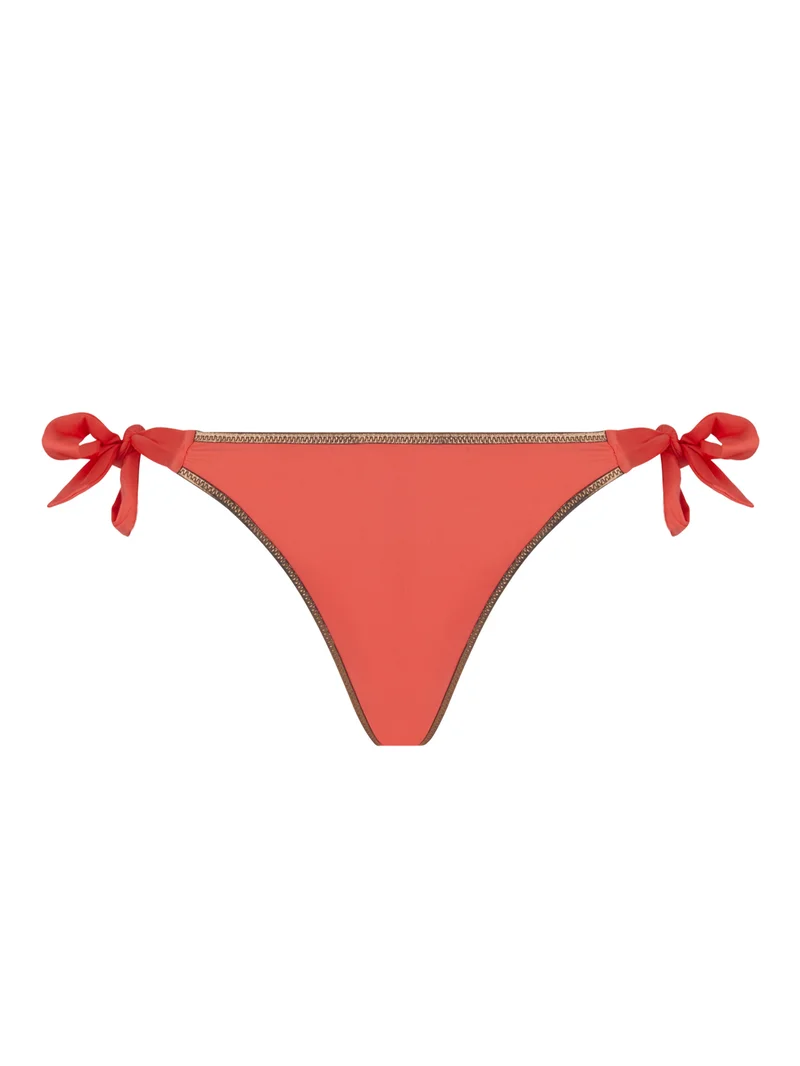 Antigel Swimwear von Lise Charmel – La Smartissime Bikini mit schmalen Seiten, Korallenbronze