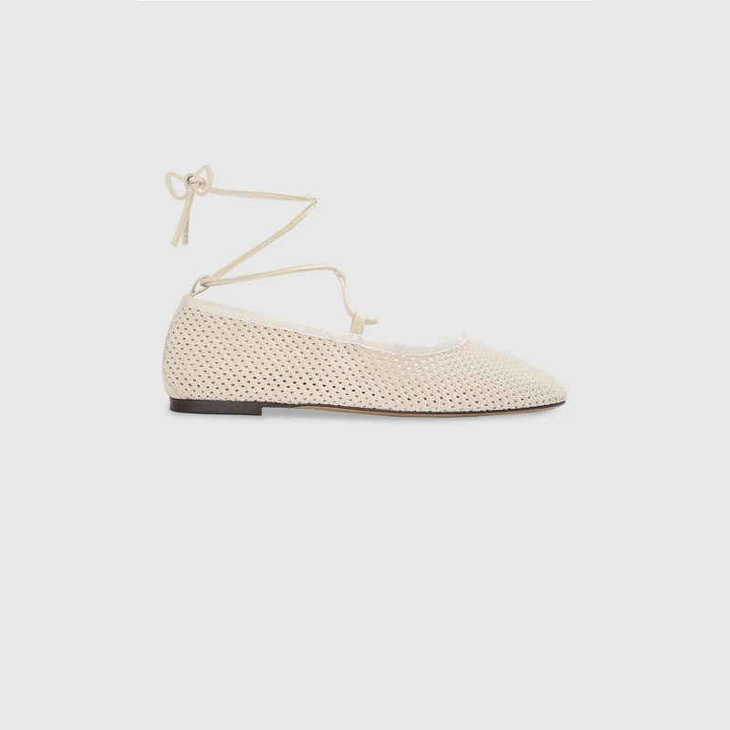 Athena Ballet Flats - Off White