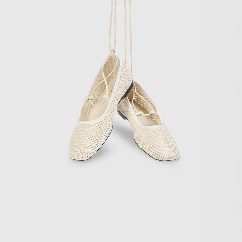 Athena Ballet Flats - Off White