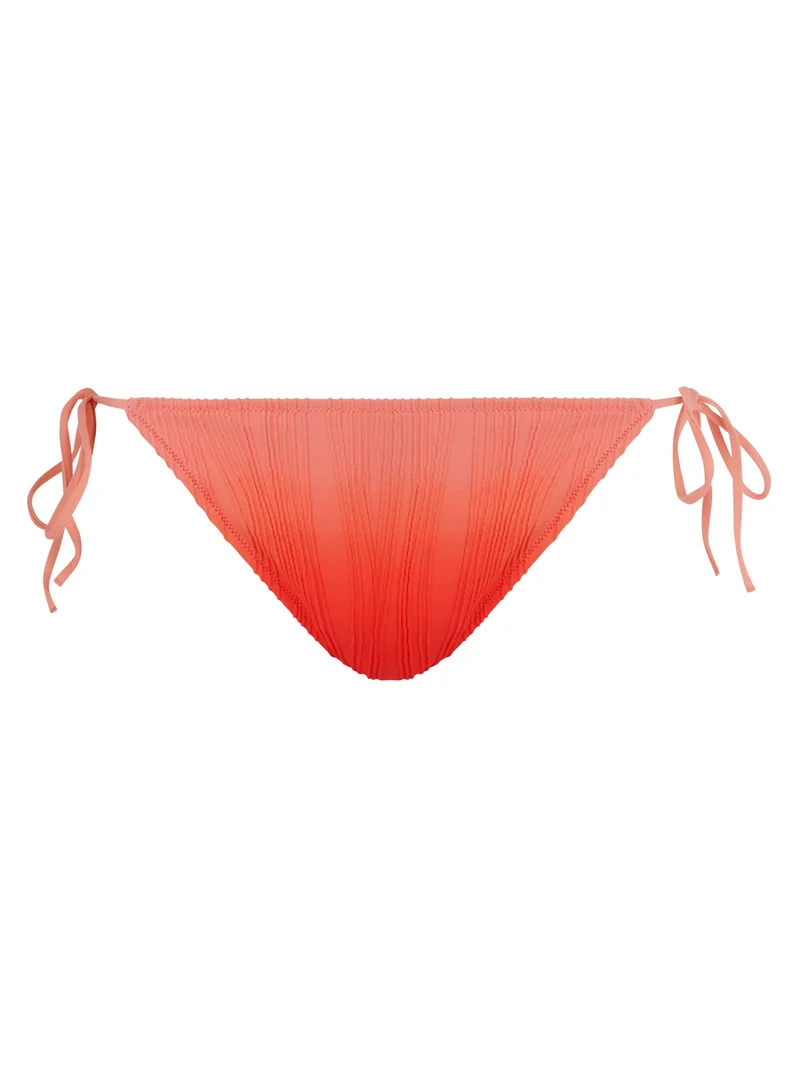 Chantelle Bademode – Bade-Bikini in Einheitsgröße. Orangefarbenes Batikmuster