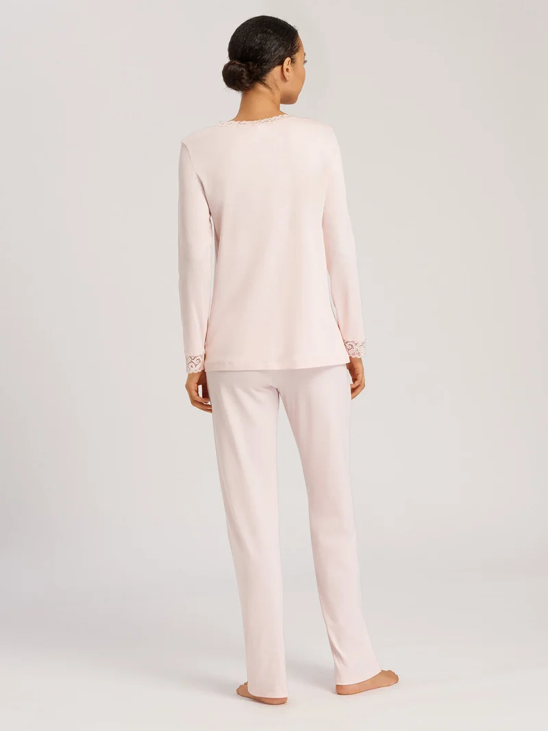 Pyjama lang mit Spitze MOMENTS Night
