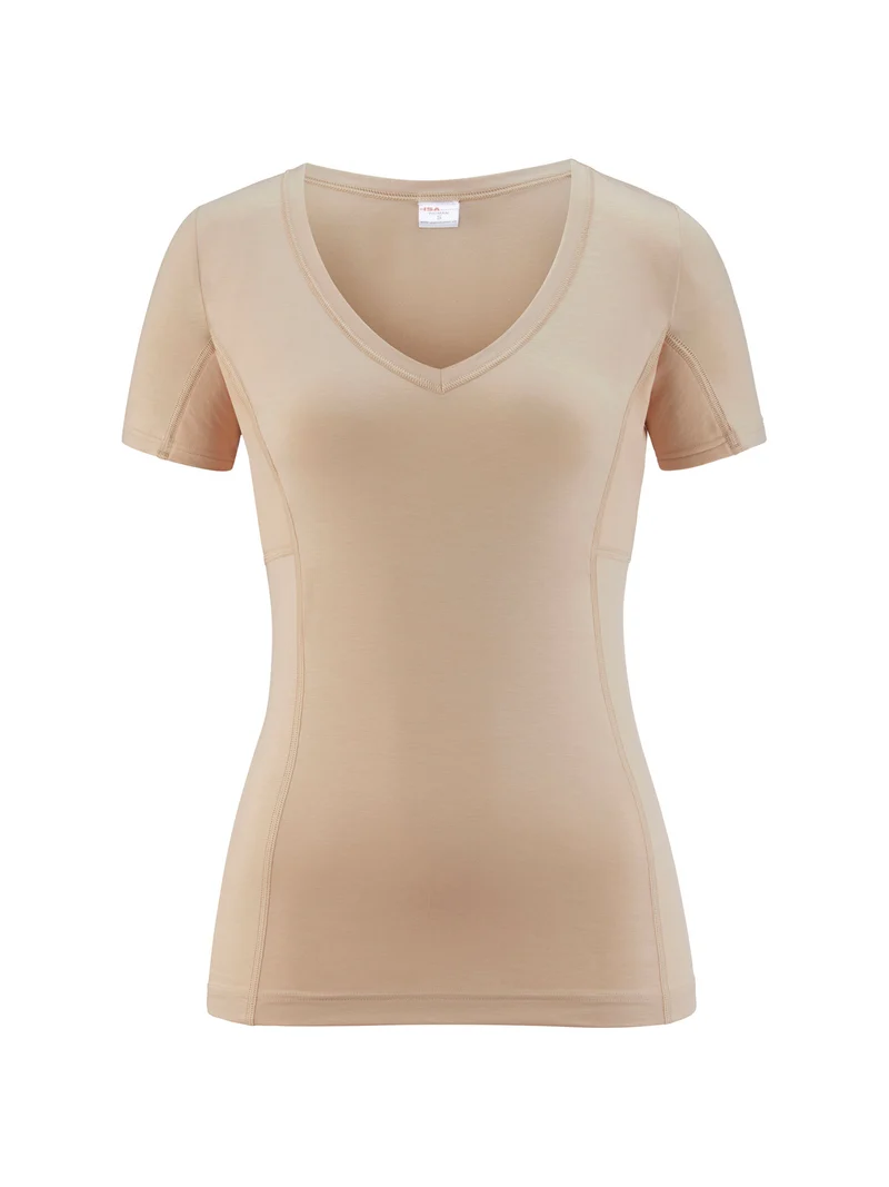 Protect Shirt mit V-Ausschnitt, STAY DRY FEEL SAVE