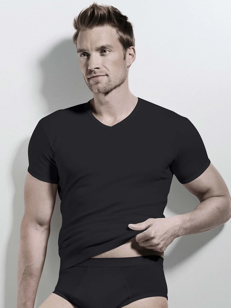 Shirt kurzarm SPORT, V-Neck