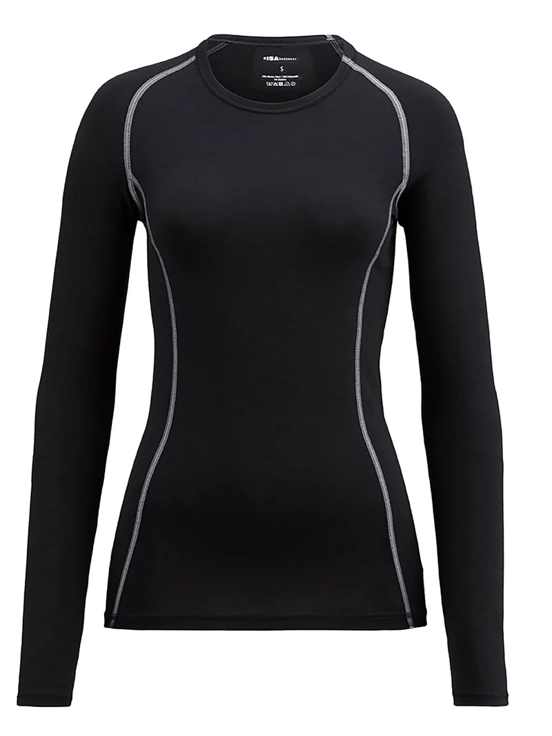 Shirt langarm, Rundhals, NEW WOOL