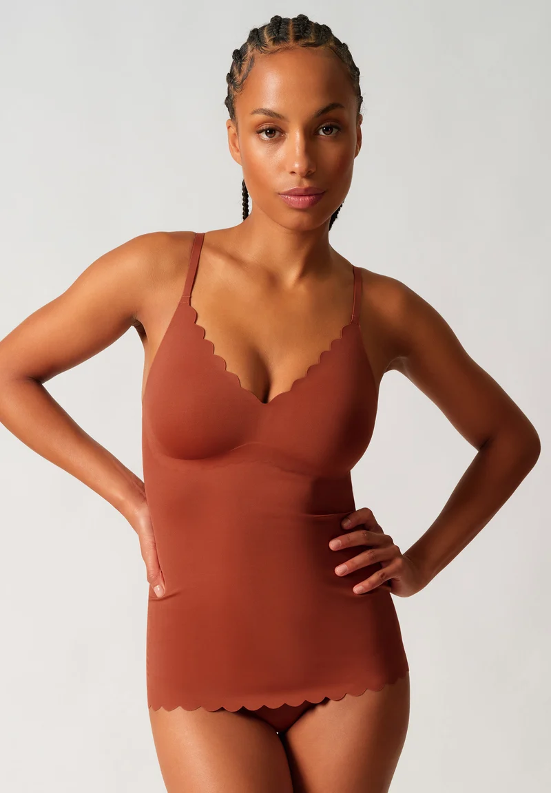 Sensation Camisole remov. pads | marsala 087056-08A077