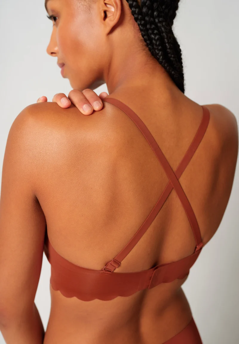 Sensation Triangle bra remov. pads | marsala 087055-08A077