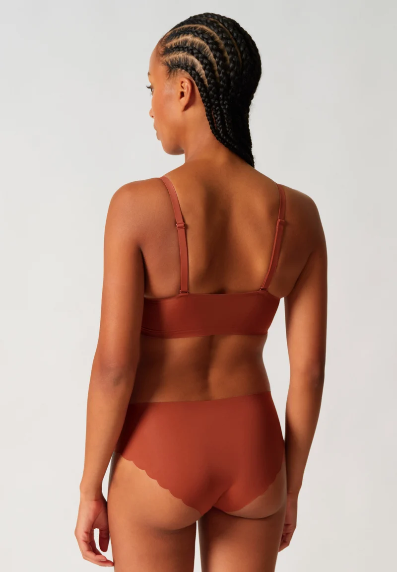 Sensation Crop top remov. pads | marsala 087053-08A077