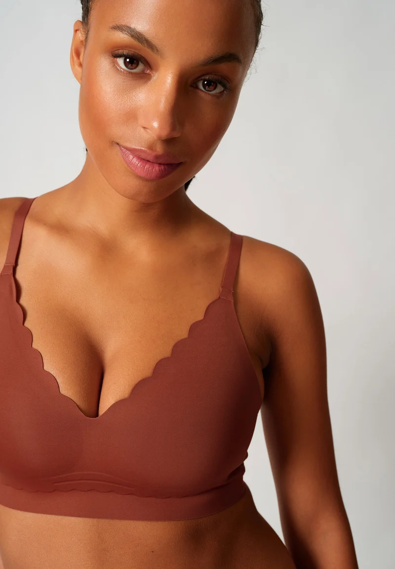 Sensation Crop top remov. pads | marsala 087053-08A077