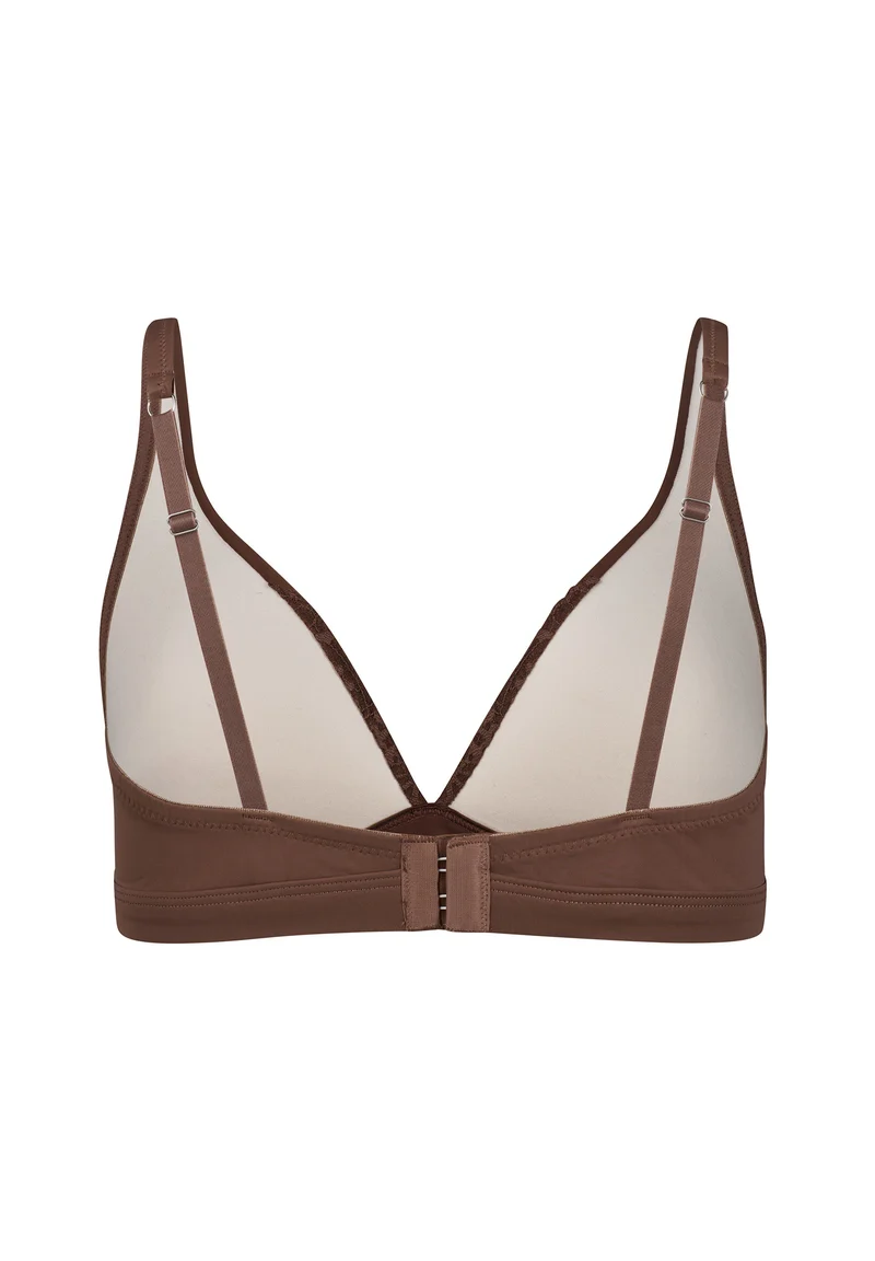 Micrornaments Padded triangle bra | deep taupe 084584-08A126