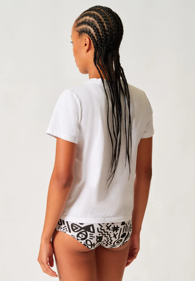 Premium Heavy Tee Shirt short sleeve | kuranyi white 087525-08A160