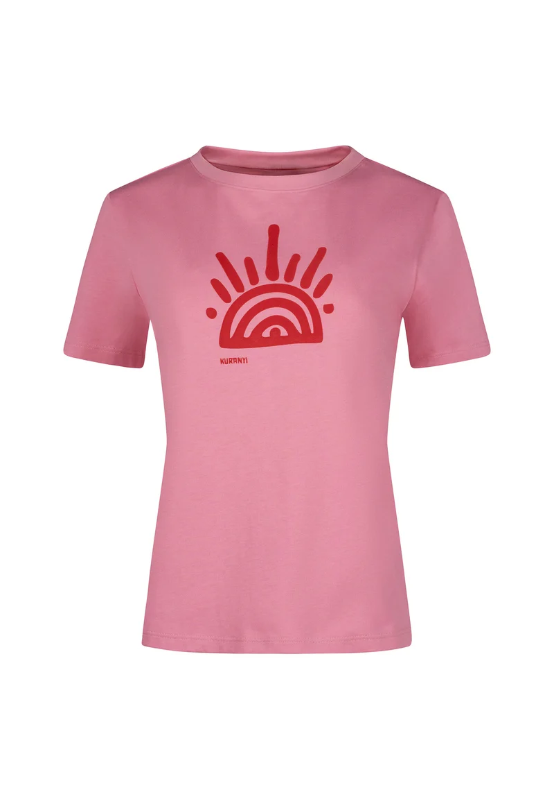 Premium Heavy Tee Shirt short sleeve | kuranyi pink 087525-08A162