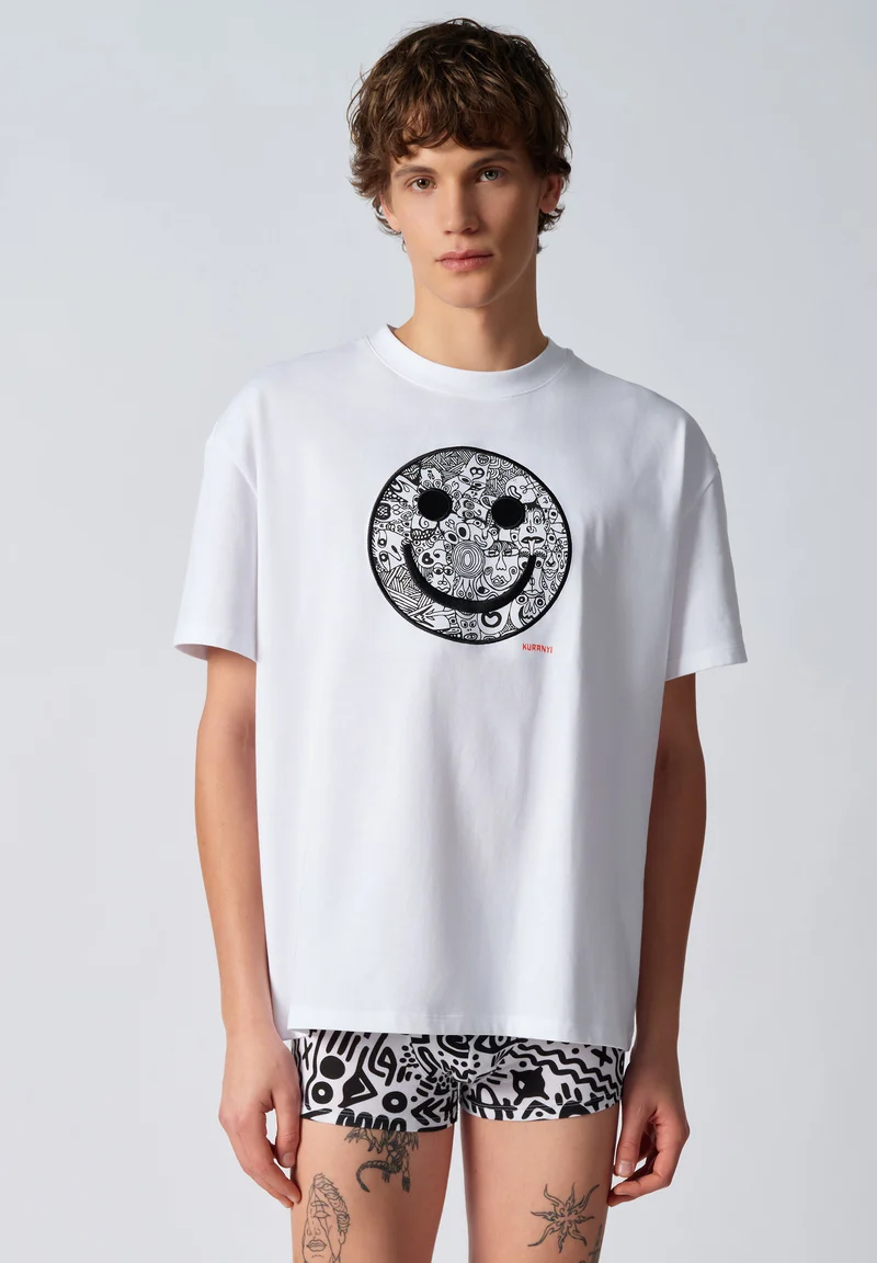 Premium Heavy Tee Shirt short sleeve | kuranyi white 087515-08A160
