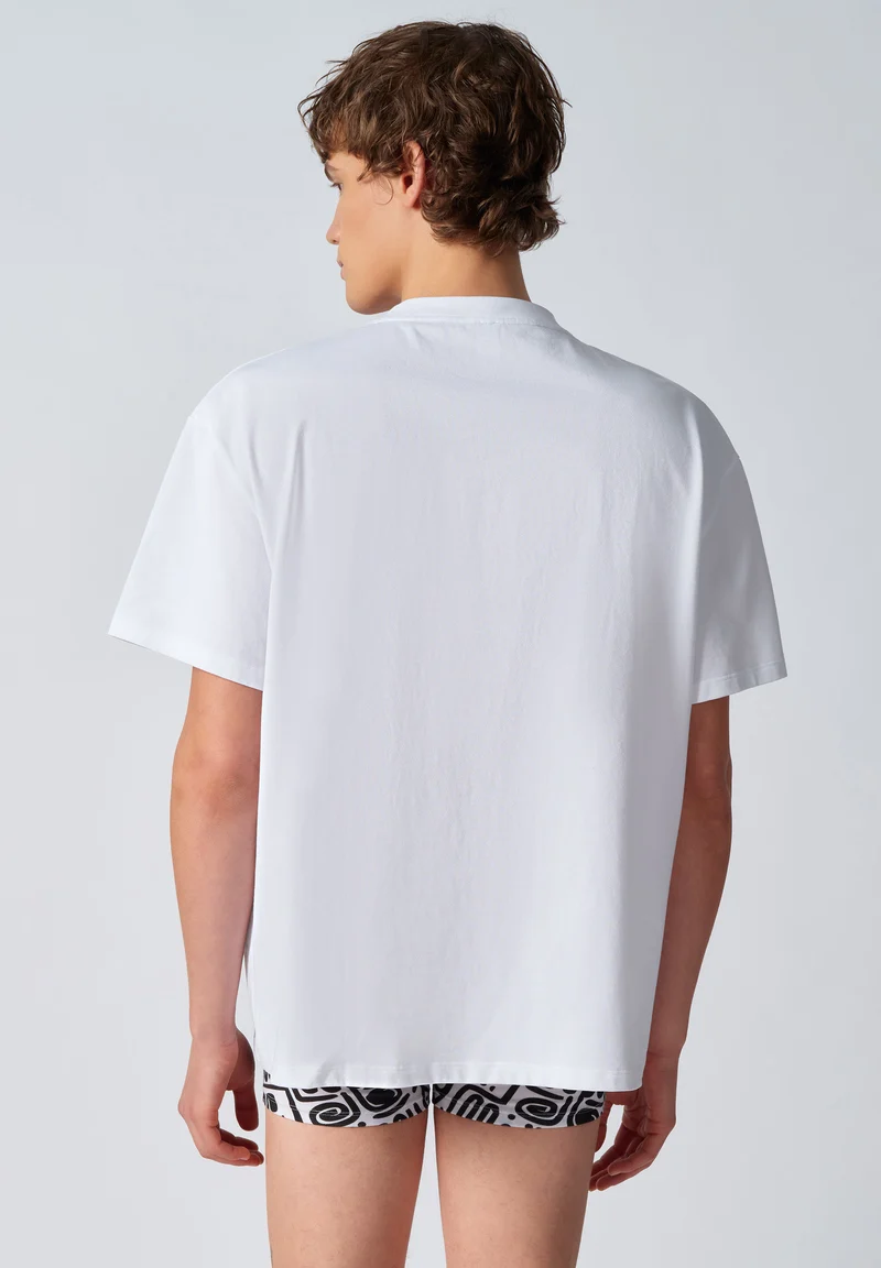 Premium Heavy Tee Shirt short sleeve | kuranyi white 087515-08A160