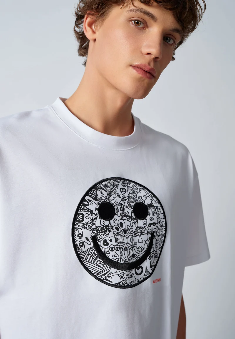 Premium Heavy Tee Shirt short sleeve | kuranyi white 087515-08A160