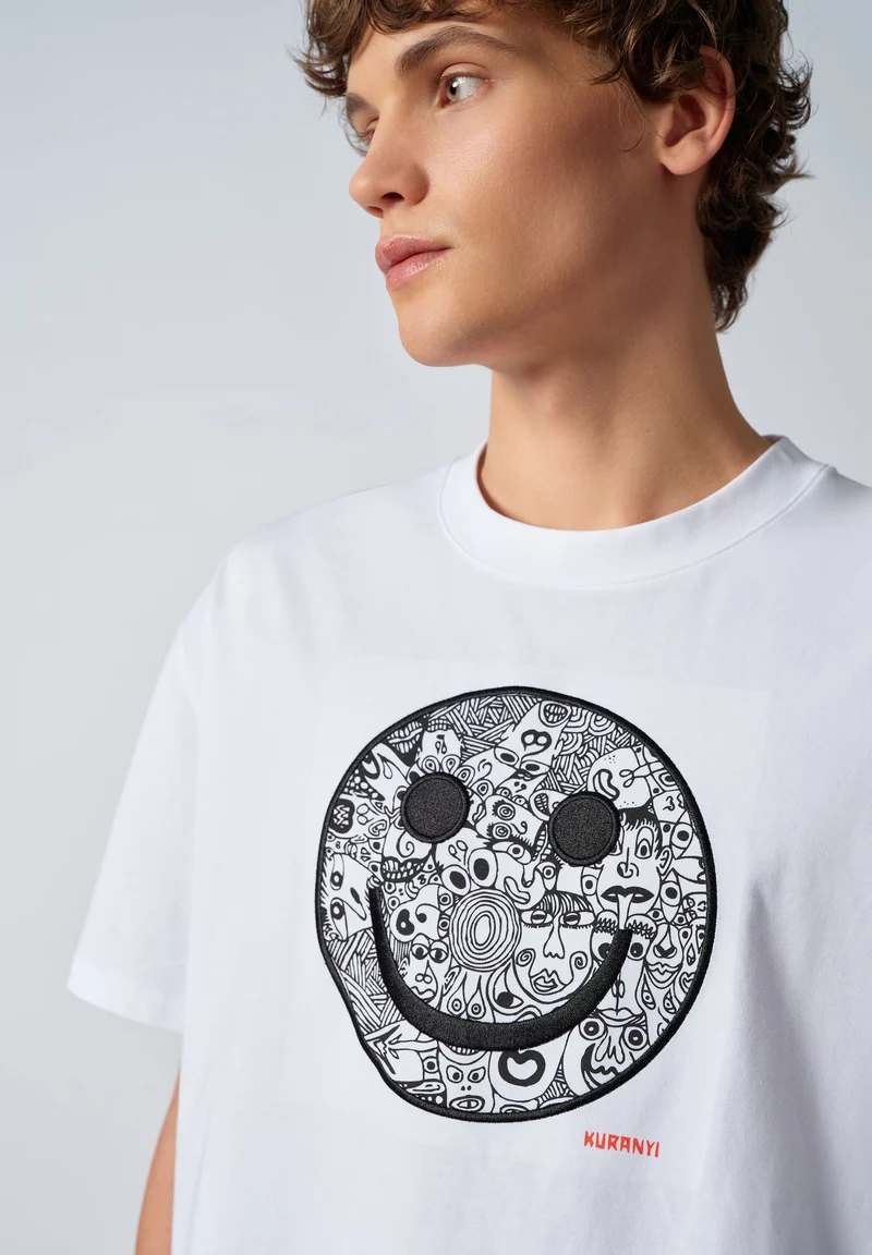 Premium Heavy Tee Shirt short sleeve | kuranyi white 087515-08A160