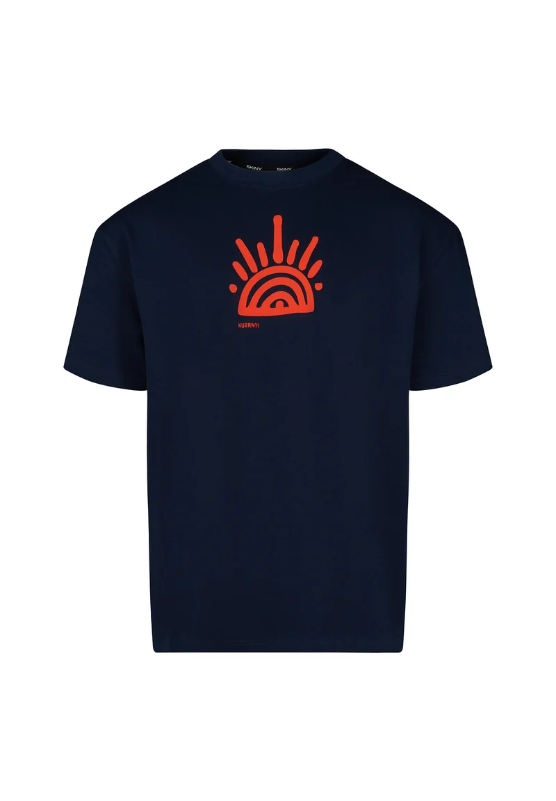 Premium Heavy Tee Shirt short sleeve | kuranyi navy 087515-08A159