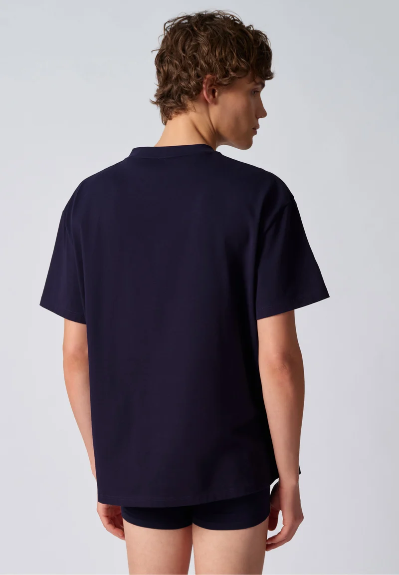 Premium Heavy Tee Shirt short sleeve | kuranyi navy 087515-08A159