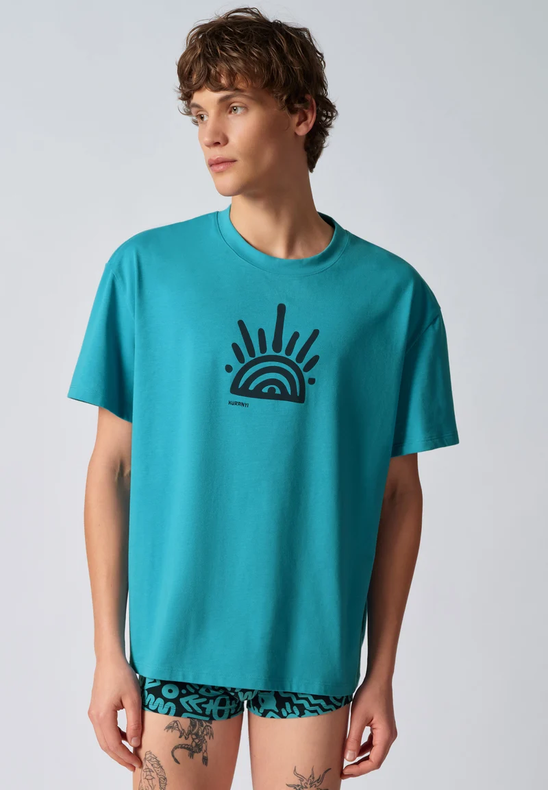 Premium Heavy Tee Shirt short sleeve | kuranyi sky 087515-08A157