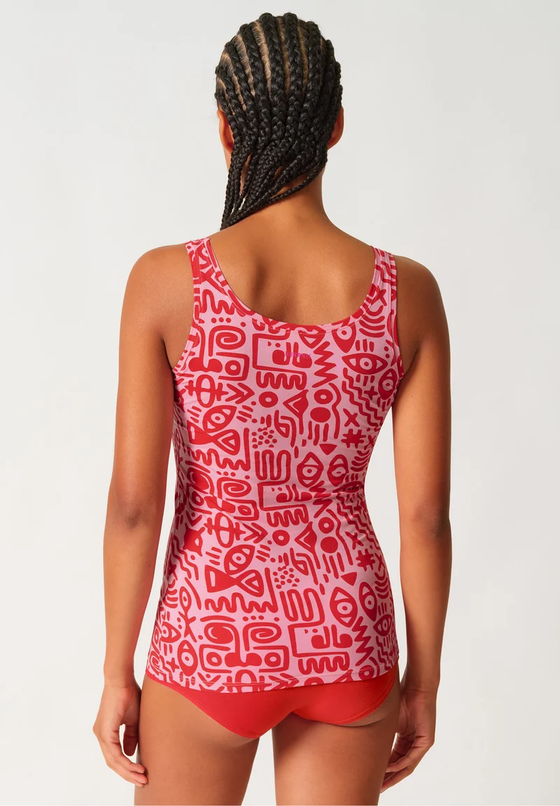 SKINY ADVANTAGE Cotton Stretch Tank top 2 pack | kuranyipink selection 087098-08A164
