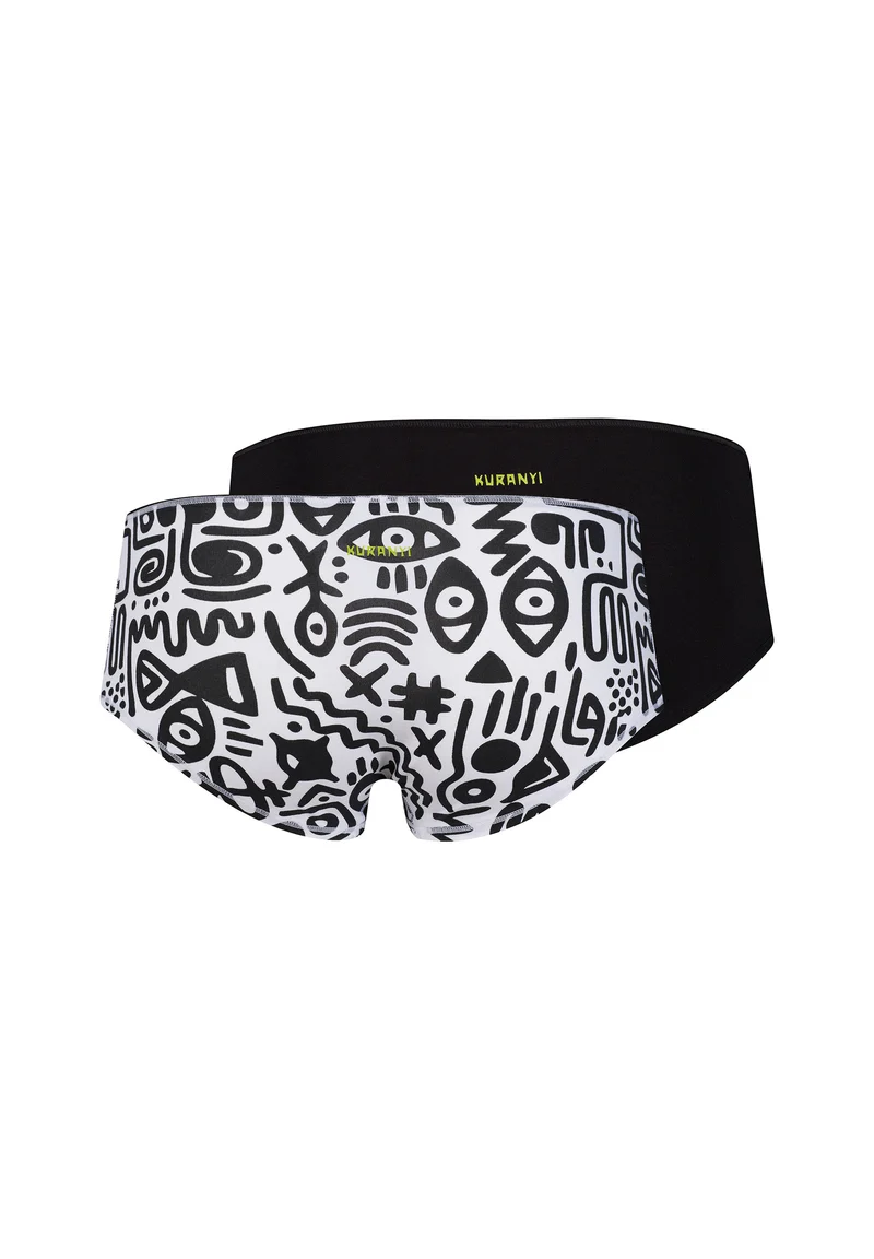 SKINY ADVANTAGE Cotton Stretch Panty 2 pack | kuranyiblack selection 087092-08A165