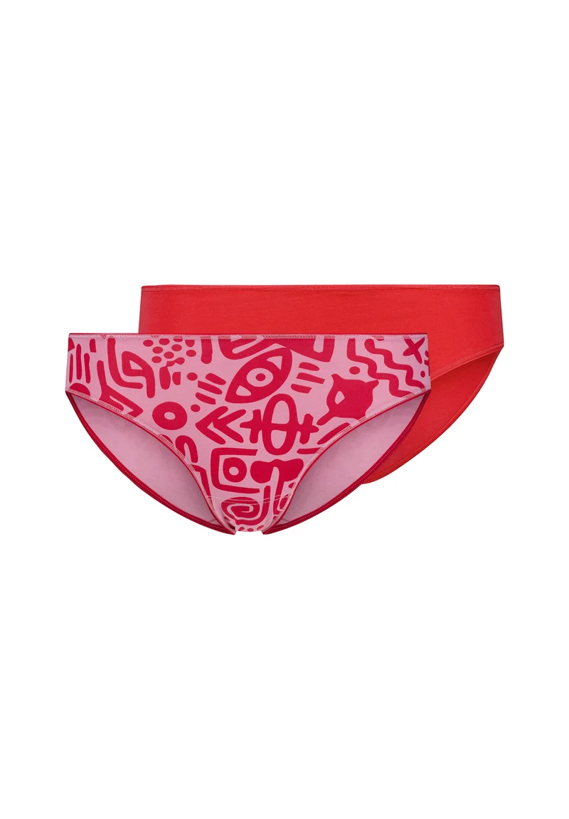 SKINY ADVANTAGE Cotton Stretch Bikini briefs 2 pack | kuranyipink selection 087088-08A164