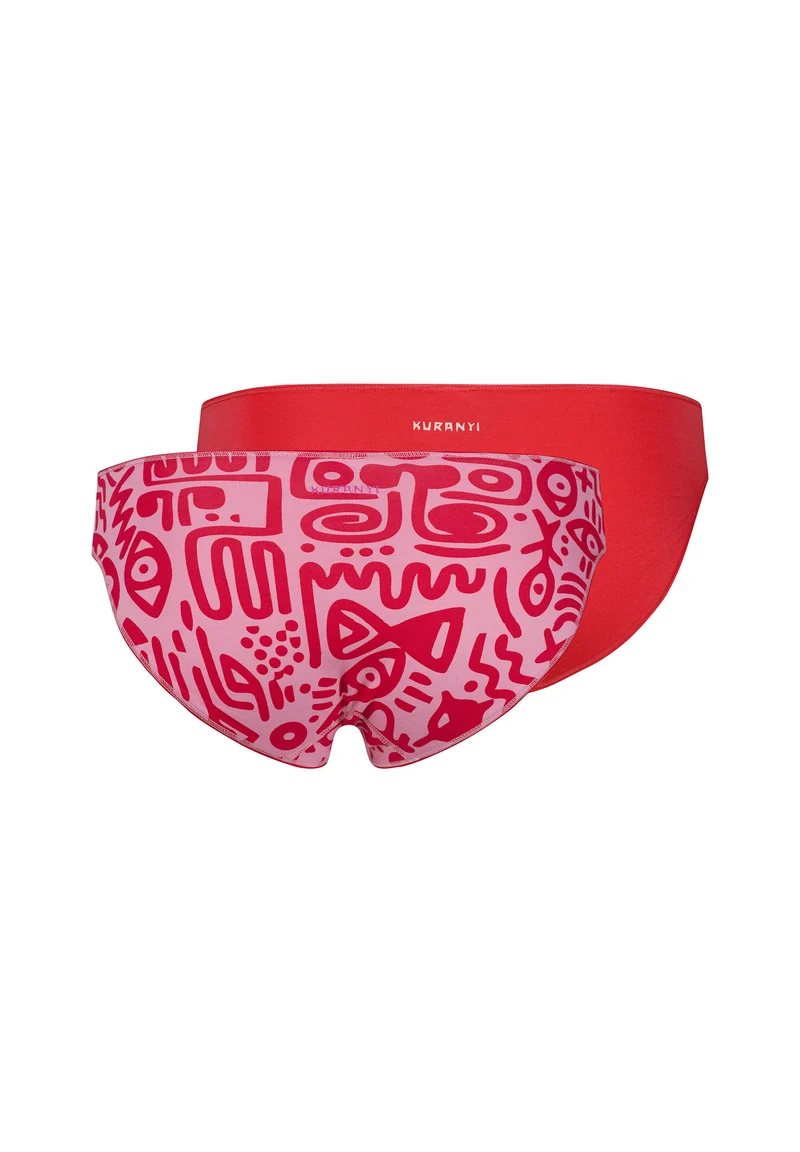 SKINY ADVANTAGE Cotton Stretch Bikini briefs 2 pack | kuranyipink selection 087088-08A164
