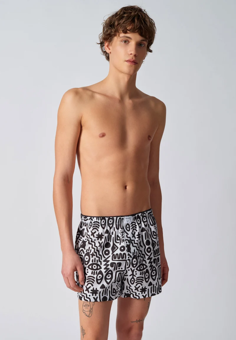 Boxersensation Unisex boxer shorts | kuranyi contrast 083043-08A108