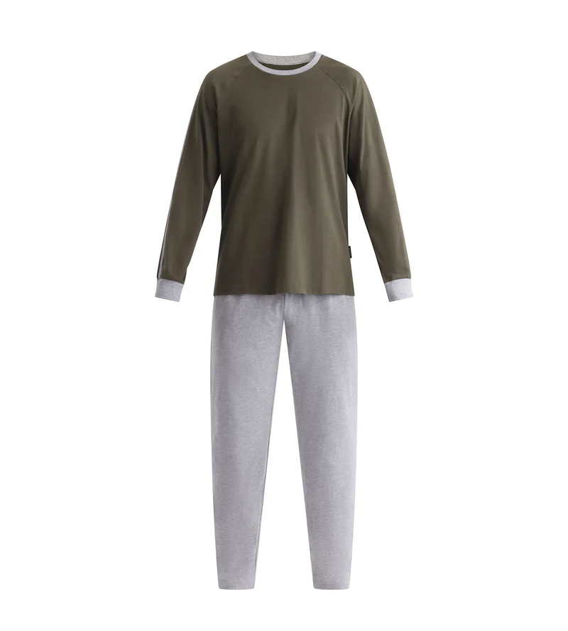 Pyjama-Hosen-Set Mann Militär Dim Jersey