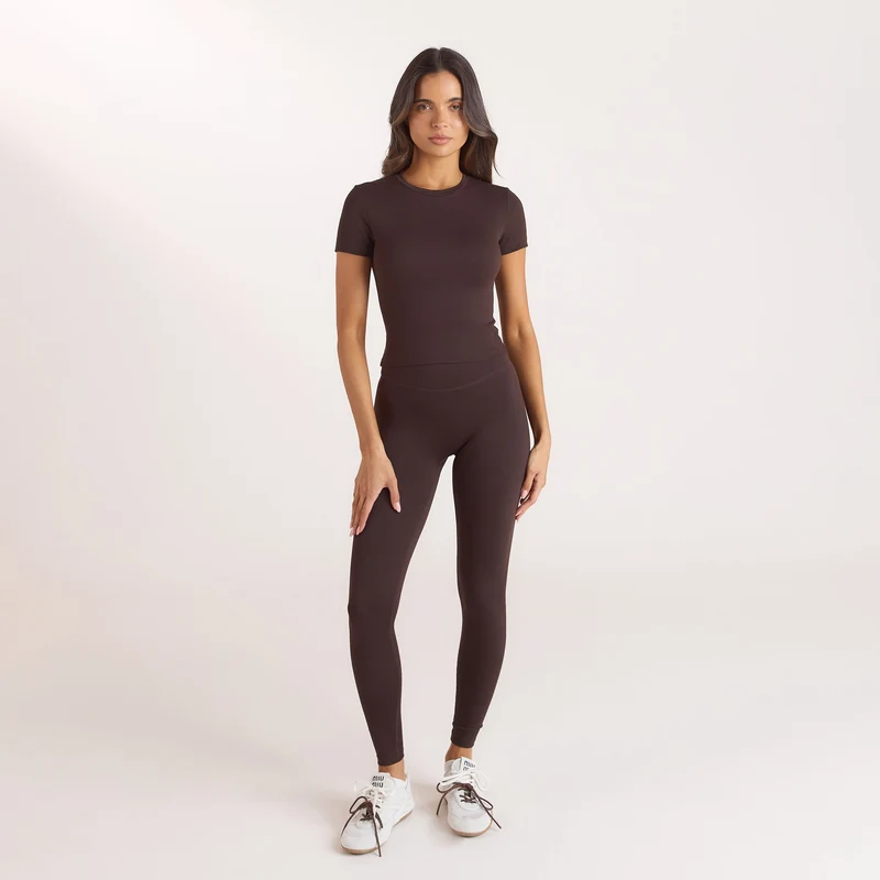 Classic Leggings - Coffee Bean