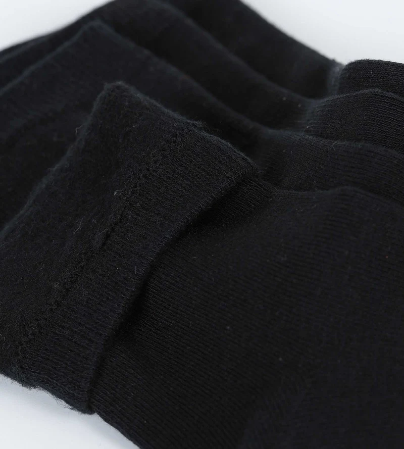 2-Paar-Set Damen-Socken Schwarz Thermo Fleece