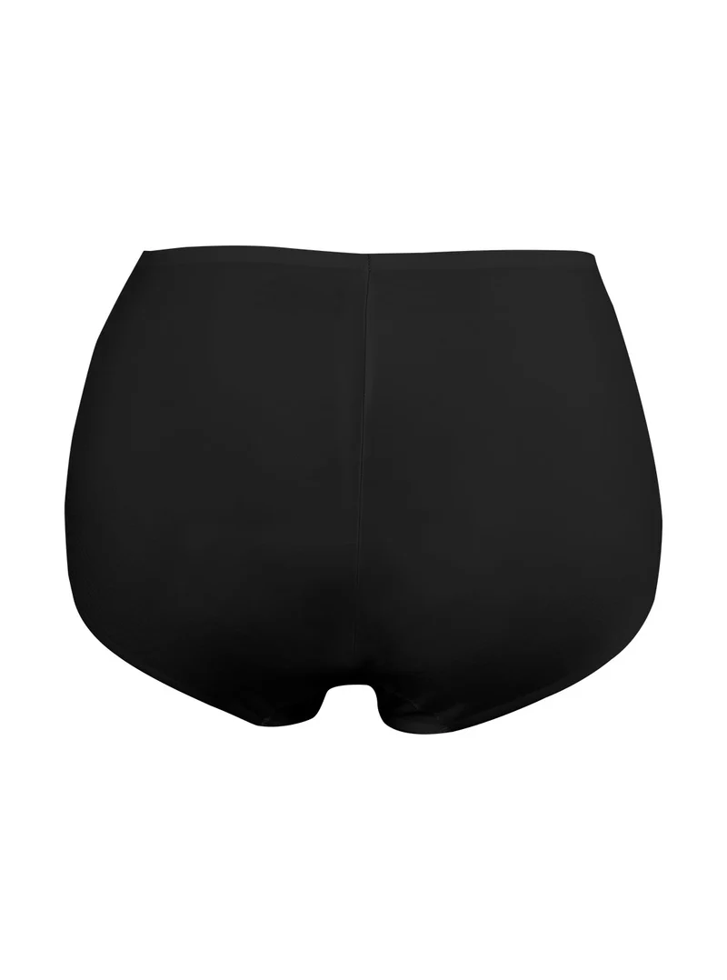 Naomi & Nicole Shapewear - Laser Cut Slip Schwarz