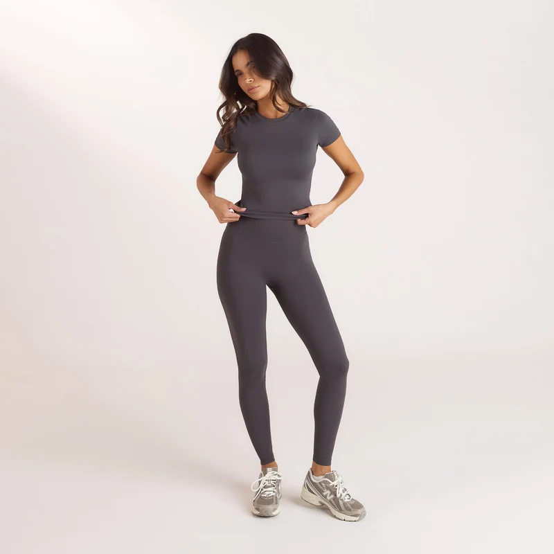 Classic Fitted Top - Ash Grey