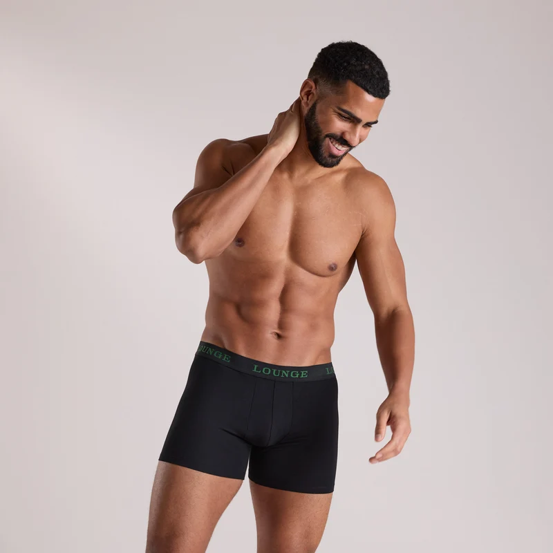 Men's Everyday Boxers (3-Pack) - All Black