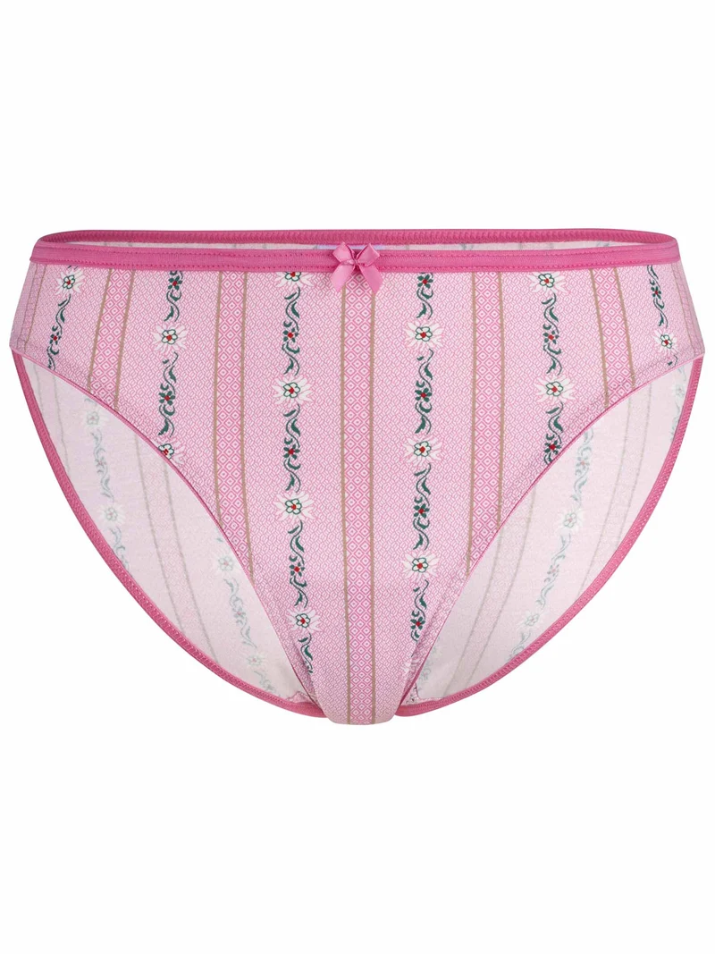 Slip EDELWEISS in pink und blau