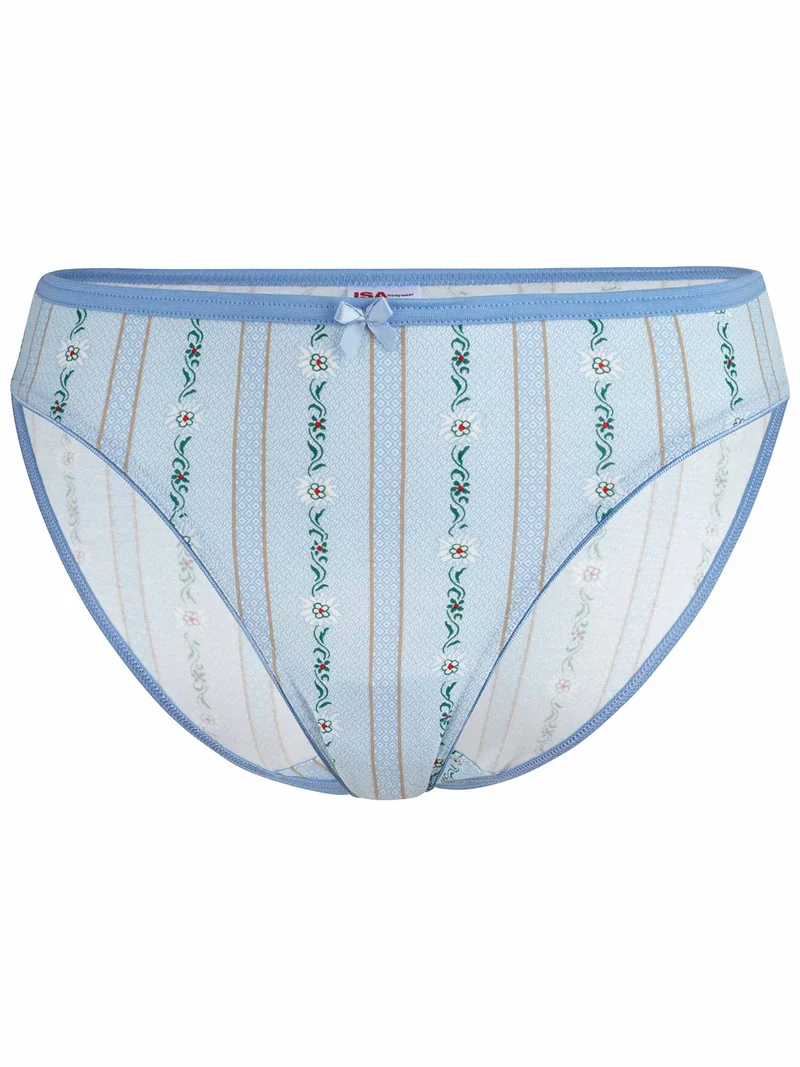Slip EDELWEISS in pink und blau