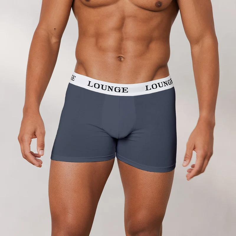 Men's Everyday Boxers (3 Pack) - Smoked Blue