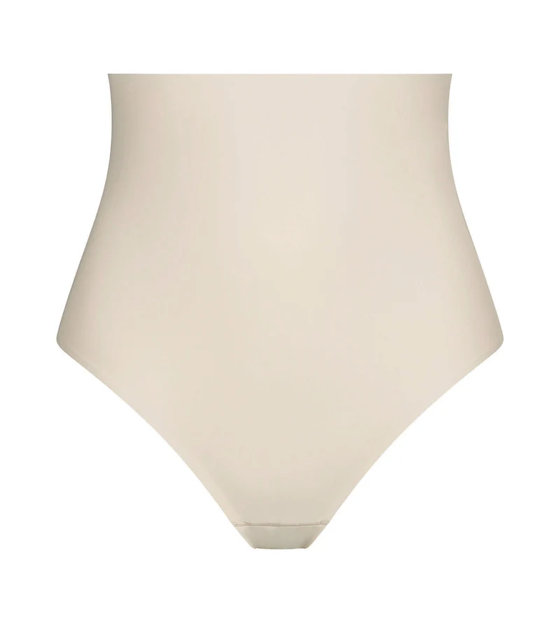 Hautfarbener nahtloser Shaping-Slip für Damen mit hohem Bund – DIM Silhouette Invisible