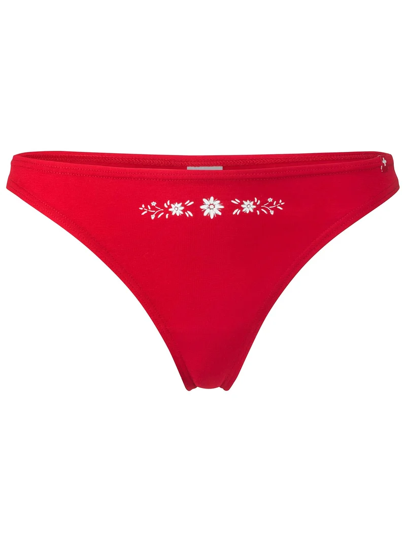 Tanga, String Luzia, signalrot, SCHWINGER