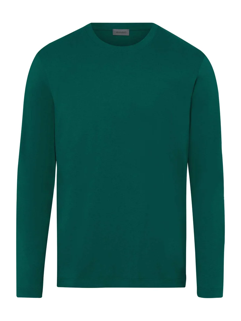 Shirt langarm LIVING SHIRTS, O-Neck, Outlet! Grösse M
