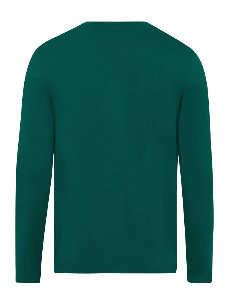 Shirt langarm LIVING SHIRTS, O-Neck, Outlet! Grösse M