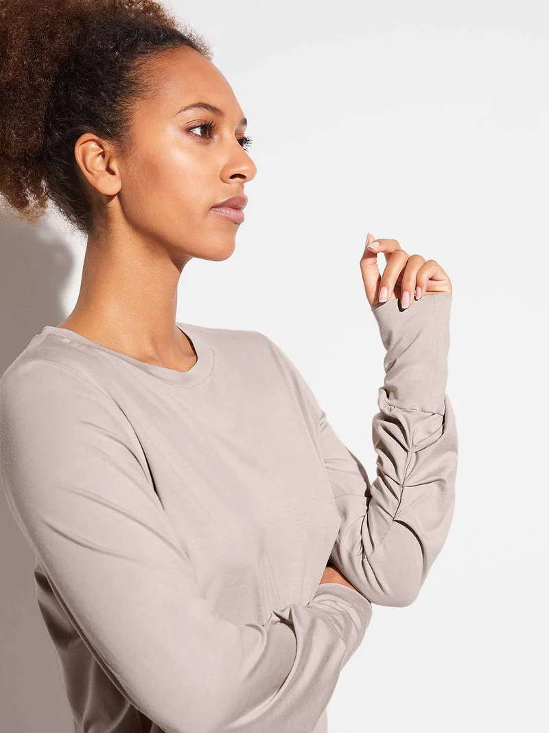 Shirt langarm PURENESS im Outlet, nur noch Grösse L
