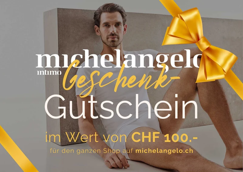 Geschenkgutschein für ihn im Wert von CHF 10.- bis CHF 200.-