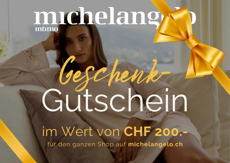 Geschenkgutschein für sie im Wert von CHF 10.- bis CHF 200.-