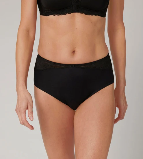 Triumph Briefs Modern Lace+Cotton Maxi black