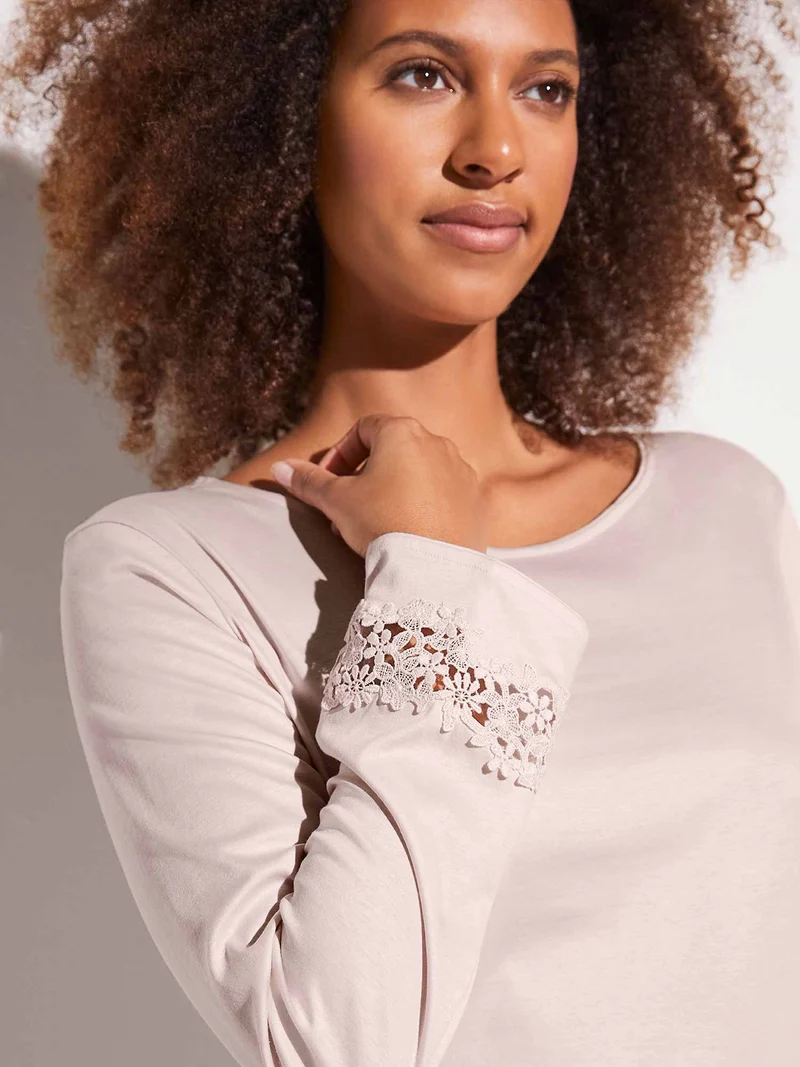 Sleep Shirt Long Sleeve 286 SEA ISLAND, Outlet, Grösse S